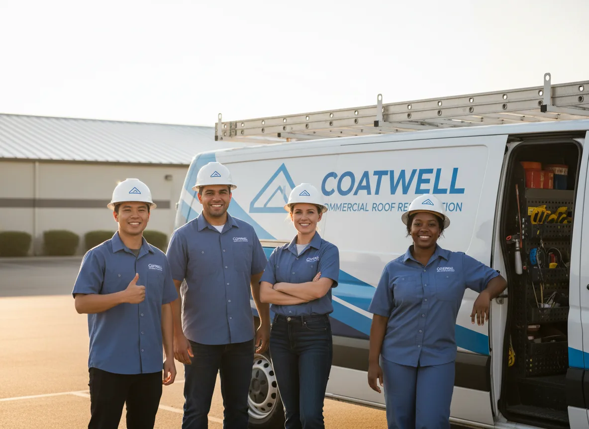 Commercial roof coating company in Cedar Mountain, NC